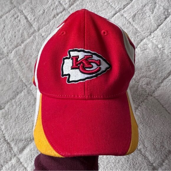 NFL X Reebok | Kansas City Chiefs Hat NFL Football | Size Youth - Picture 2 of 9